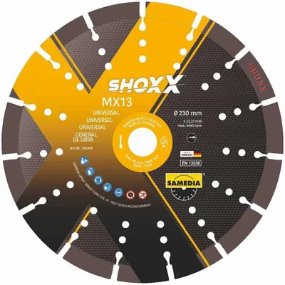 Produktbild von Samedia MX13 Diamanttrennscheibe – 350 x 20 mm – Für Beton und Mauerwerk
