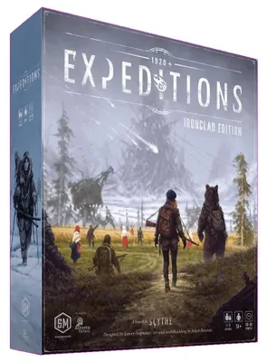 Brettspiel Expeditions: Eisenkladen Edition, Strategie, 1-5 Spieler