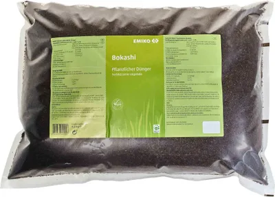 Produktbild von Emiko Bokashi pflanzlicher Dünger 4kg Organischer Langzeitdünger mit EM