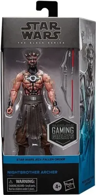 Produktbild von Star Wars The Black Series Gaming Greats Jedi Nightbrother Archer Actionfigur 15cm