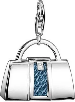Produktbild von Esprit Anhänger Charms Silber Tasche ESZZ90730A000