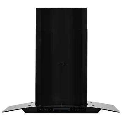 Immagine prodotto di Cappa Aspirante a Muro Acciaio Inox 756 m³/h 60 cm Nera