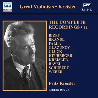 Obrázek produktu pro Fritz Kreisler (1875-1962) - Fritz Kreisler - The Complete Recordings Vol.11