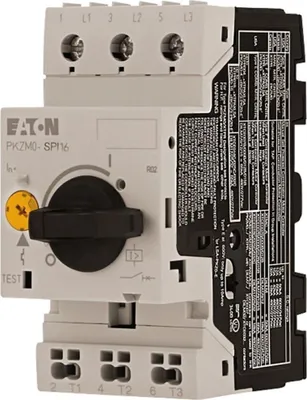 Obrázek produktu pro Eaton PKZM0-2,5-SPI16 Motorový ochranný jistič 690 V/AC 2,5 A 1 ks