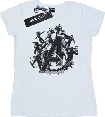 Produktbild von Marvel - "Avengers Endgame" T-Shirt für Damen BI51179 (XL) (Weiß)