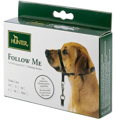 Produktbild von Hunter Ausbildungsgeschirr Follow Me schwarz, Größe:L