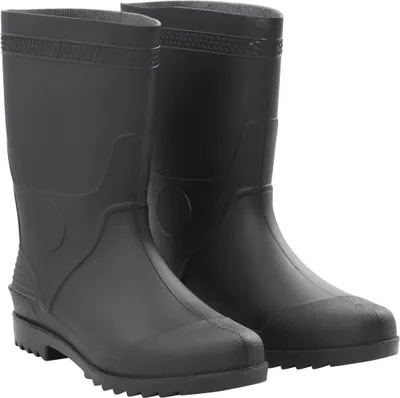 Produktbild von Design Gummistiefel Schwarz Größe 46 PVC, Regenhosen 2024 Neu