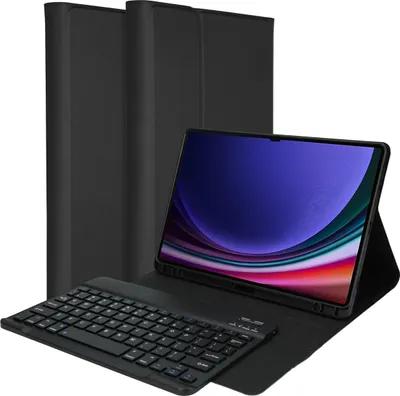 Productafbeelding van Accezz Bluetooth Keyboard Bookcase voor de Samsung Galaxy Tab S9 11.0 inch - QWERTY / NL - Zwart