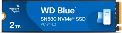 Zdjęcie produktu dla Dysk SSD Western Digital Blue SN580 M.2 2 TB PCI Express 4.0 TLC NVMe