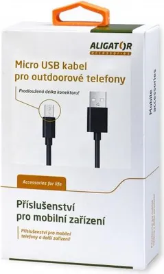 Imagen del producto de Adaptador DAKAMUOUT, 1 metro, Micro-USB A, USB A, USB 2.0, color