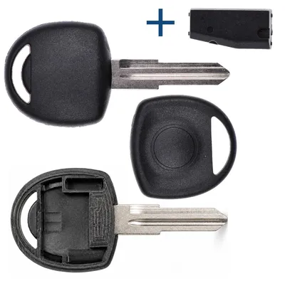 Produktbild von Auto Schlüssel Rohling HU46 + ID40 Transponder Kompatibel mit Opel Astra Combo Corsa Vectra