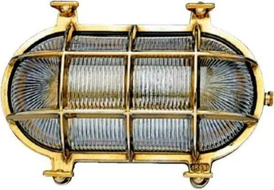 Produktbild von ARC Marine wasserdichte Schnapslampe aus Messing 26 cm