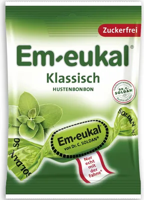 Produktbild von Em-eukal Klassisch Zuckerfrei VPE (20x75g Packung)