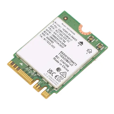 Zdjęcie produktu dla Karta sieciowa NGFF AX210 – standard NGFF M.2, obsługa trzech pasm (2,4 GHz, 5 GHz, 6 GHz), Bluetooth 5.2, MU-MIMO, Wi-Fi 6E