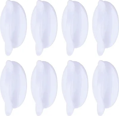 Produktbild von Selbstklebender Griff, 8 Stück, Fenster, selbstklebender Hilfsgriff, Schiebetür, weißer Schubladengriff, sofort selbstklebende Türarmlehne, starker selbstklebender Griff