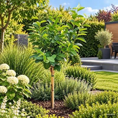 Produktbild von Felsenbirne Amelanchier lamarckii - Rainbow Pillar - Hochstamm 80 - 100 cm