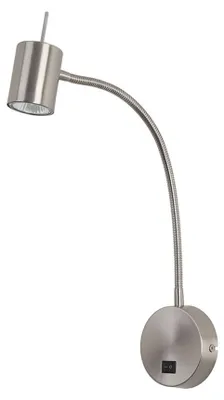 Image de Lampe de lecture LEDS C4 Bas - 7 W, argent