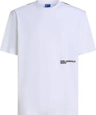 Produktbild von Karl Lagerfeld Face Relaxed Fit T-shirt Weiß L Mann Weiß L