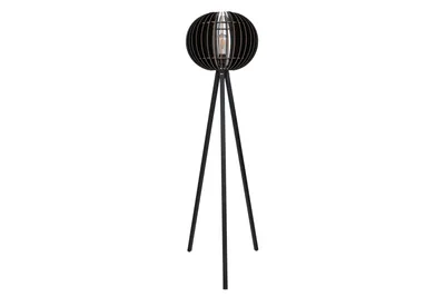 Image de Opviq, 192- 192FLH, noir, lampadaires, corps en MDF (épaisseur : 3 mm)