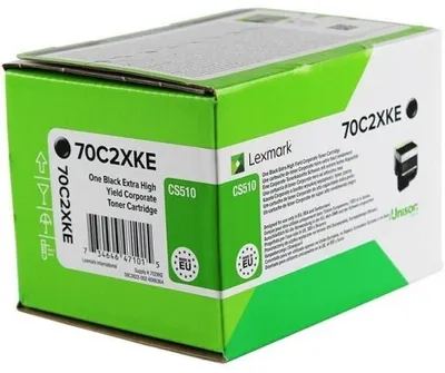 Obrázok produktu pre Lexmark 702XK, 8000 strany, Čierna, 1 kusov