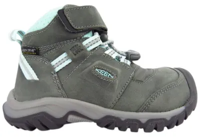 Zdjęcie produktu dla Dziewczęce buty turystyczne KEEN RIDGE FLEX MID WP w kolorze szarym, rozmiar 29