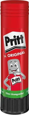 Produktbild von Pritt Klebestift, 11g - Schnelles und sauberes Kleben für Papier, Pappe, Fotos und mehr. Ideal für Schule, Büro und Zuhause.