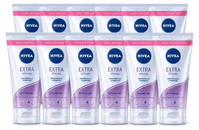 Productafbeelding van 12 x NIVEA Extra Sterke Styling Gel - 150 ml - Voordeelverpakking - 12 stuks