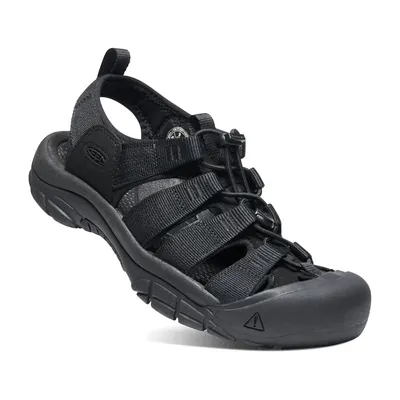 Produktbild von Keen Newport H2 Herren Wandersandalen Black/Steel Grey Größe 44.5