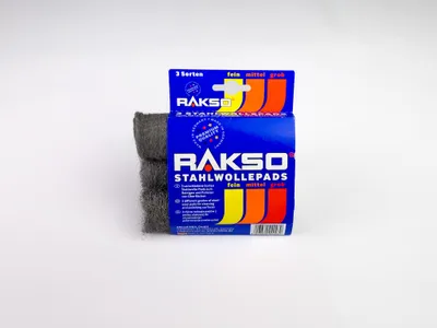 Obrázok produktu pre Súprava oceľovej vlny RAKSO: jemná, stredná a hrubá, po 15 g