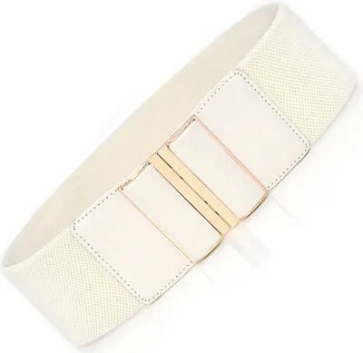 Produktbild von Damen Breiter Elastische Gürtel, Elastischer Breiter Taillengürtel