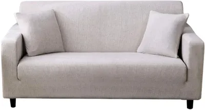 Produktbild von 1-Stück Elastischer Sofabezug 2 Sitzer Sofa überzug Couch Cover Stretch Sofahusse Sofa Überwürfe Elastisch Couchbezug Schonbezug Couch Hussen