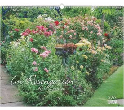 Produktbild von Im Rosengarten 2027 Wandkalender, 52 x 42,5 cm