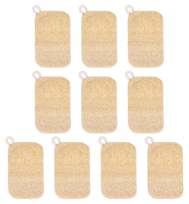 10 natürliche Luffa-Schwämme für Geschirr und Küche