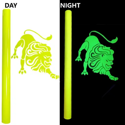 Produktbild von Signmart Glow-in-the-Dark Flexfolie - neon yellow to yellow - 20cm x 30,5cm