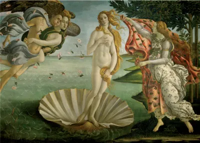Produktbild von D-Toys Kunst Puzzle Sandro Botticelli Die Geburt der Venus 1000 Teile