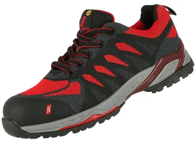 Produktbild von NITRAS Sicherheitsschuhe 7410 PRO STEP rot S1P  Gr. 47