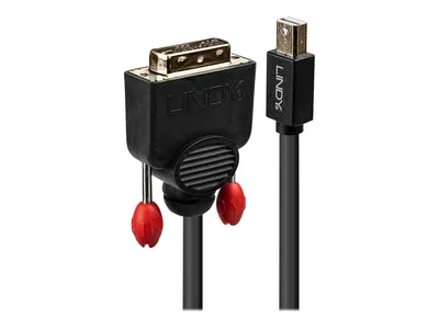 Produktbild von LINDY Mini-DisplayPort an DVI-D Kabel schwarz 3m