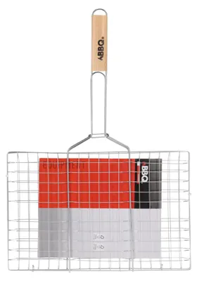 Obrázek produktu pro Grilovací rošt s dřevěnou rukojetí