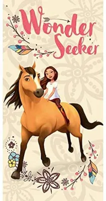 Produktbild von Baumwolle Badetuch 70x140 cm Spirit Horses