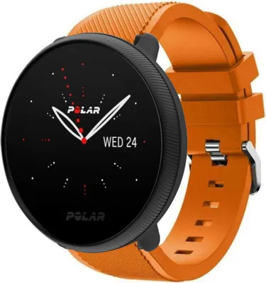 Produktbild von Strap-it Polar Ignite 3 Silikonarmband (Orange)