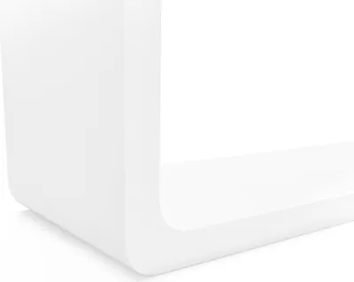 Obrázok produktu pre HEVVA - Nábytkové nohy LUXEMBURG - hĺbka 20 cm, výška 20 cm, biele, 2 kusy