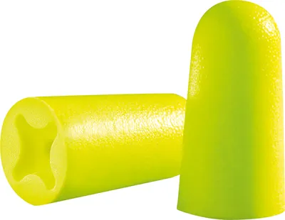 Immagine prodotto di tappi auricolari monouso uvex x-fit in cartone, lime Materiale: schiuma PU, SNR:37 dB, impugnatura a x per - 1 pezzo (2112001)