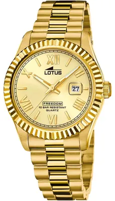 Obrázok produktu pre Lotus Dátumové hodinky Freedom Gold