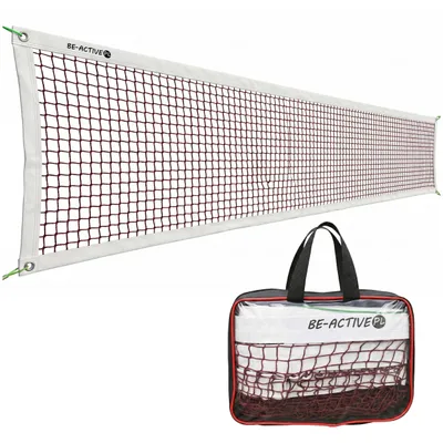 Produktbild von Badmintonnetz 6,1 x 0.76 m robustes für Outdoor-Sport und Training Tragbares federballnetz Rot