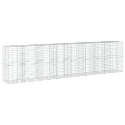 Produktbild von Gabione mit Deckel 800x100x200 cm Verzinktes Eisen