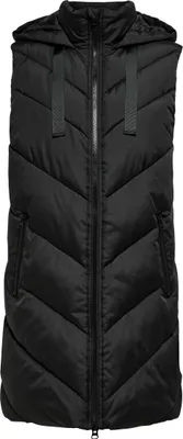 Produktbild von JDY Damen Winter Steppweste SKYLAR Lange Ärmellose Puffer Winter Jacke | XS