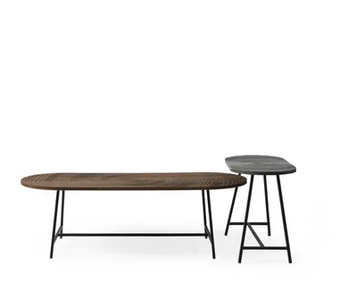 Produktbild von Design Klassischer Couchtisch Tisch Holz Beistelltisch Wohnzimmer Tisch