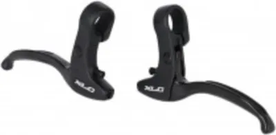 Immagine prodotto di Set leve freno XLC BL-V13 in alluminio, per freni a tamburo, nero, 2 pezzi (1 set)