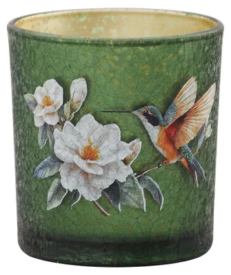 Produktbild von Clayre & Eef Teelichthalter Grün Glas