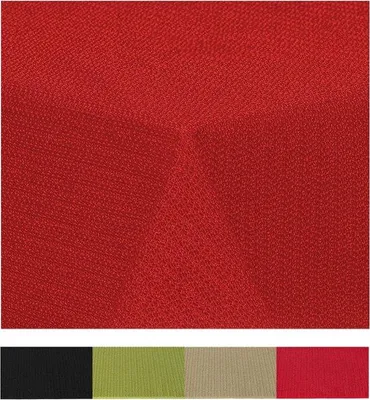 Productafbeelding van Famanu tafelkleed, waterbestendig en antislip, rood, 110 x 140 cm